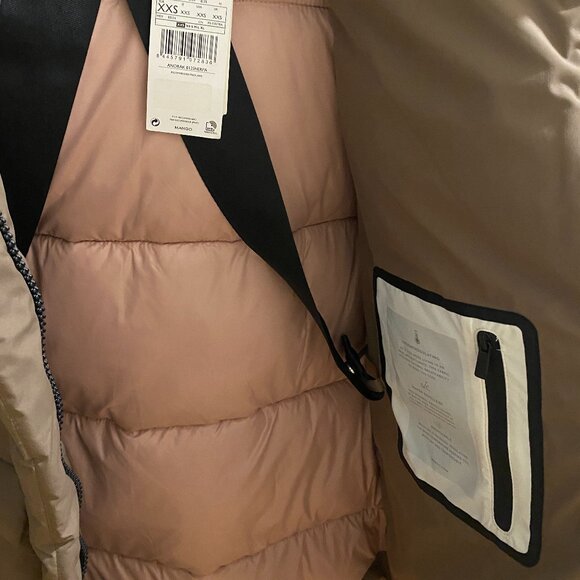 Mango Detachable hood quilted puffer jacket coat - Picture 9 of 13